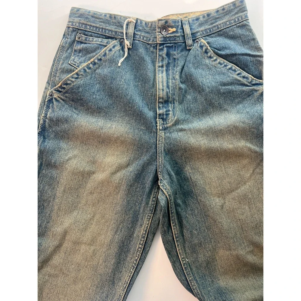 Urban Pipeline Boys Carpenter Jeans‎ Sz 18R Blue Cotton Stone Wash W30 L29 NWT